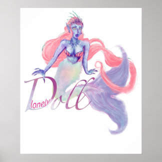 Póster MerMay Patel Mermaid