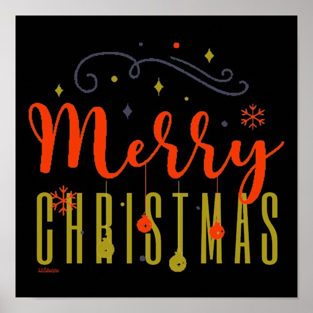 PÓSTER MERRY CHRISTMAS (Frente)