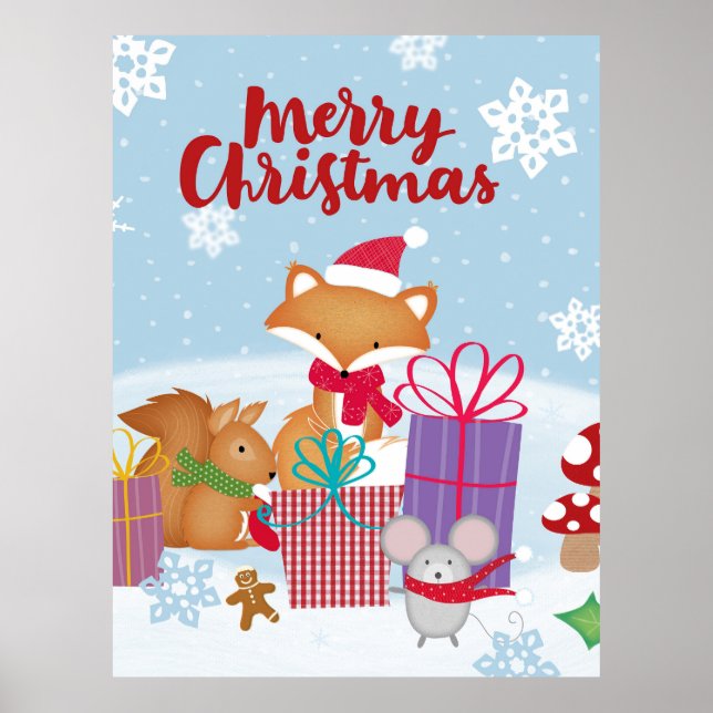 Póster Merry Christmas  (Frente)