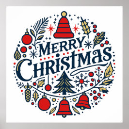 Póster Merry Christmas 3