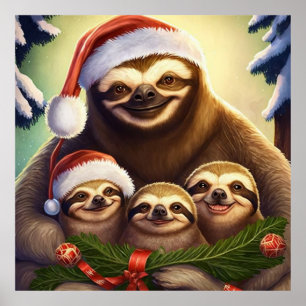 Póster Merry Christmas Slots