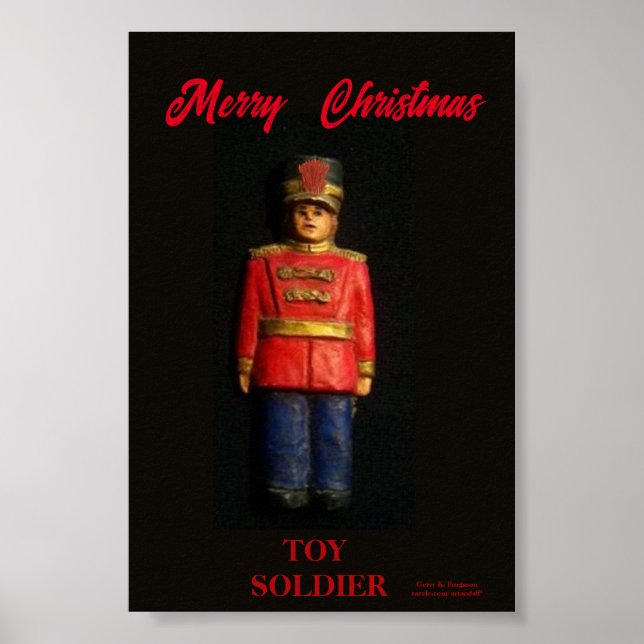 PÓSTER MERRY CHRISTMAS TOY SOLDIER POSTER (Frente)