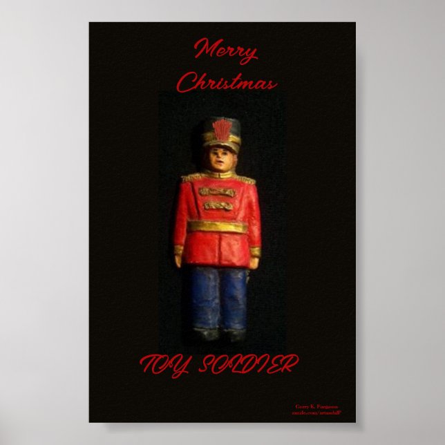 PÓSTER MERRY CHRISTMAS TOY SOLDIER POSTER (Frente)