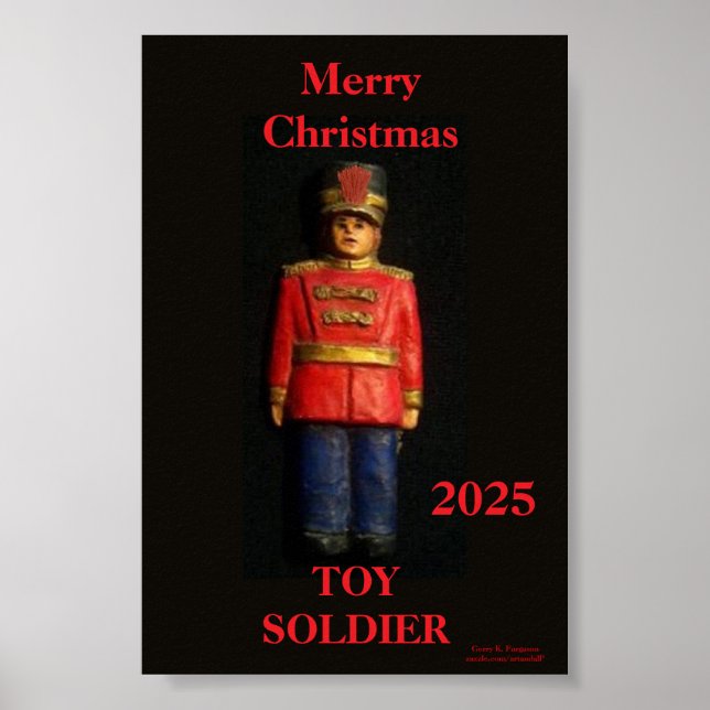PÓSTER MERRY CHRISTMAS TOY SOLDIER POSTER (Frente)