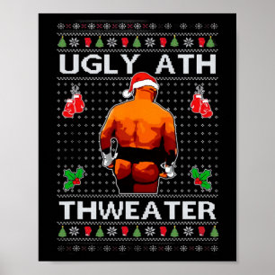 Póster Merry Chrithmith Kith My Ath Butt Virght Fight Mem