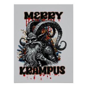 Póster Merry Krampus