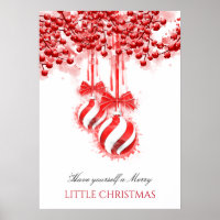 Merry Little Navidades Watercolor Splash