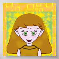 Merry Popcorn Anime Poster
