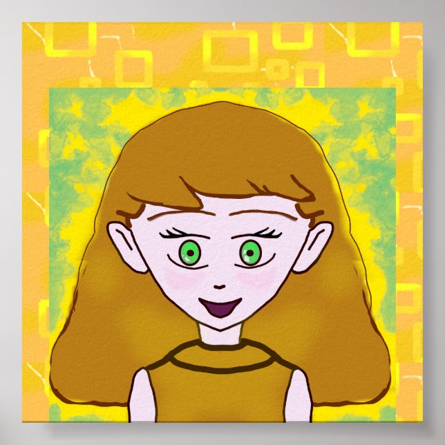 Póster Merry Popcorn Anime Poster (Frente)