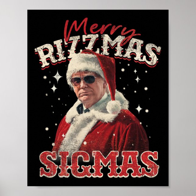 Póster Merry Rizz Mas Sigmas- Gen Alpha Middle School Tru (Frente)