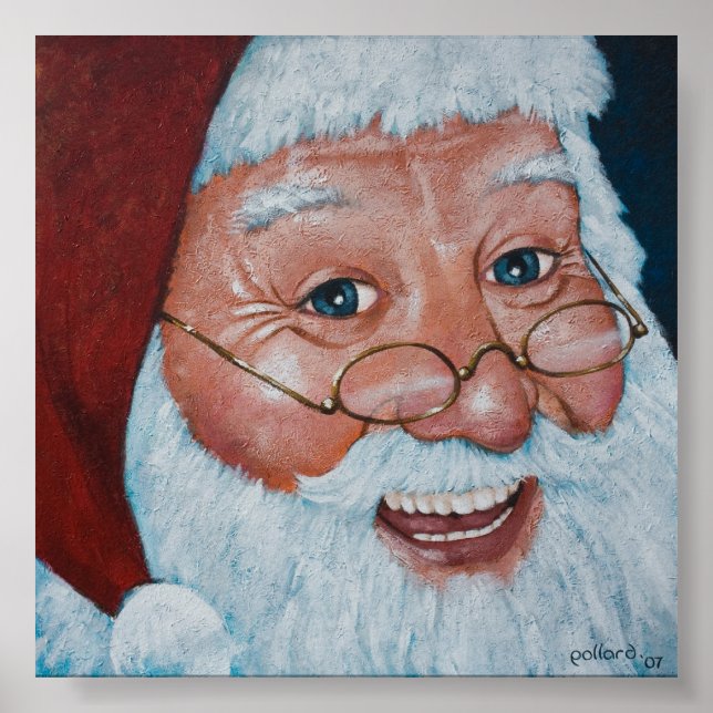 Póster Merry Santa (Frente)