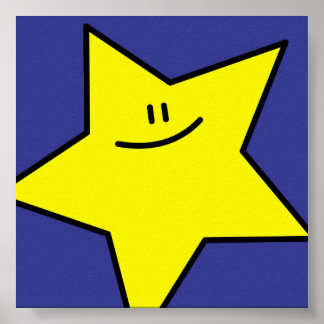 Póster Merry Star Print