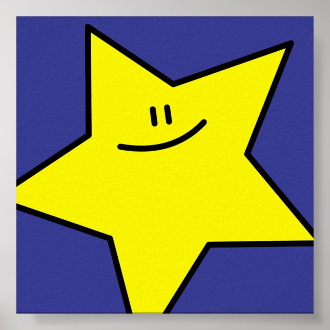 Póster Merry Star Print (Frente)