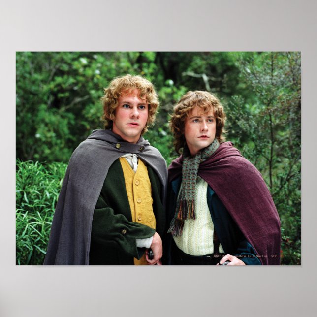 Póster Merry y Peregrin (Frente)