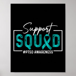 Póster Mes De Awarenes De La Escuadrón De Apoyo Emocional