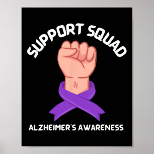 Póster Mes de conciencia de Heimerheimer como el de Heime