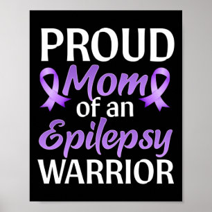 Póster Mes De Conciencia De La Epilepsia, Orgullosa Madre