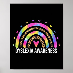 Póster Mes De Concienciación Arcoiris Leopardo Para Mujer