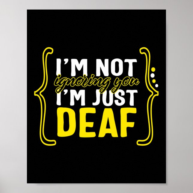 Póster Mes De Concienciación Soporte De Lenguaje Asl No I (Frente)