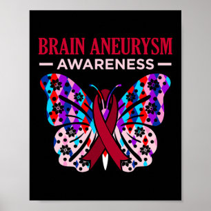 Póster Mes de concientización sobre el neuralismo cerebra