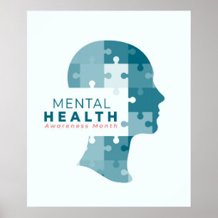 Póster Mes de Concientización sobre la Salud Mental