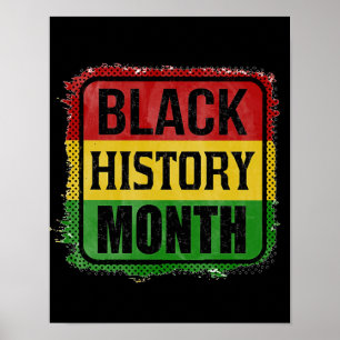 Póster Mes de historia negra