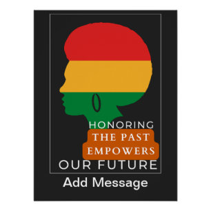 Póster Mes de historia negra