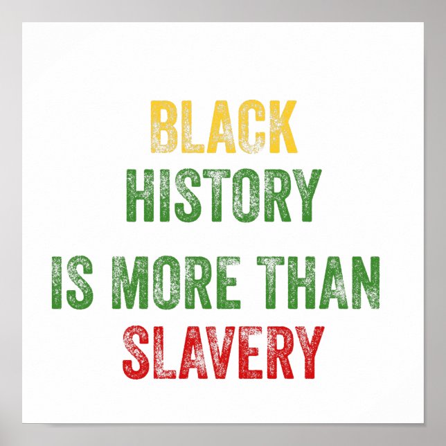 Póster Mes de historia negra (Frente)