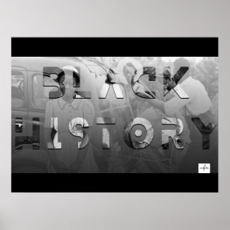 Póster Mes de historia negra