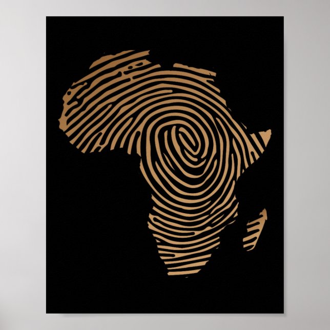 Póster Mes de la Historia Afroamericana  (Frente)