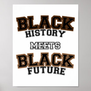 Póster Mes de la Historia Afroamericana Futuro Africano
