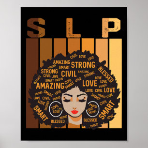 Póster Mes de la historia de las mujeres afroamericanas n