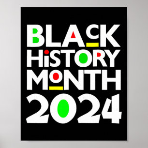 Póster Mes de la Historia Negra 2025 Melanin Gir del Orgu