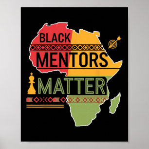Póster Mes de la Historia Negra 2025 Mentores Negros Prob