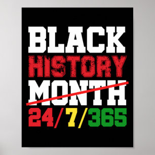 Póster Mes de la Historia Negra 247365 Orgullo Negro Afri