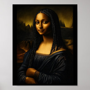 Póster Mes de la Historia Negra Afro Americano Africano M