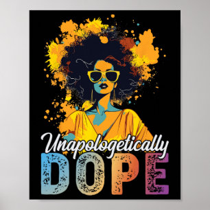 Póster Mes de la Historia Negra Afroamericano No Se Discu