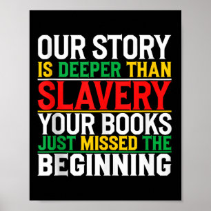Póster Mes de la Historia Negra Diciembre Diciendo A Los 