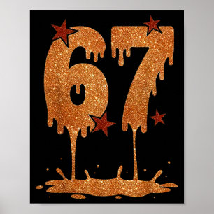 Póster Mes de la Historia Negra Dripping 67 Meme Genial 6