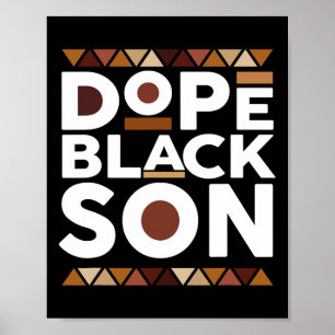 Póster Mes de la historia negra familia coincidiendo con 