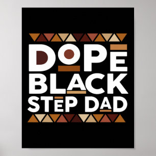 Póster Mes de la Historia Negra Familia Combinación Droga