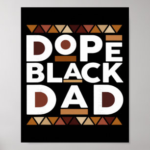 Póster Mes de la Historia Negra Familia Combinación Melan