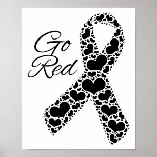 Póster Mes de la Salud del Corazón Febrero Salud del Cora