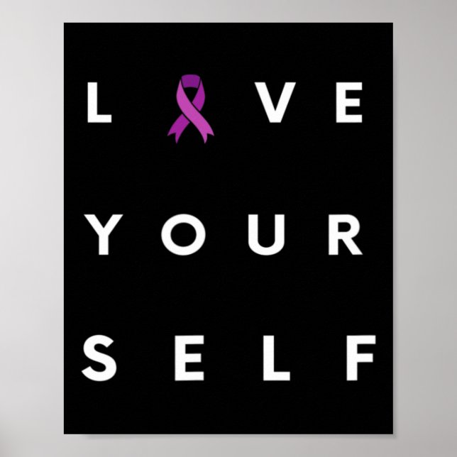 Póster Mes de recuperación de medicamentos Conciencia sob (Frente)