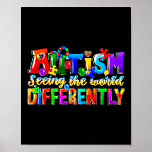 Póster Mes del Autismo Día Mundial de Concienciación sobr