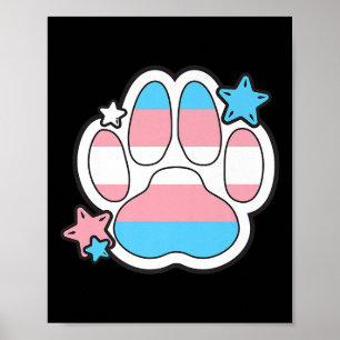 Póster Mes del Orgullo de los Derechos Gay de la Garra Tr