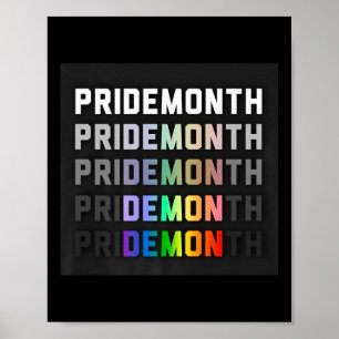 Póster Mes del Orgullo Demonio Premium _1