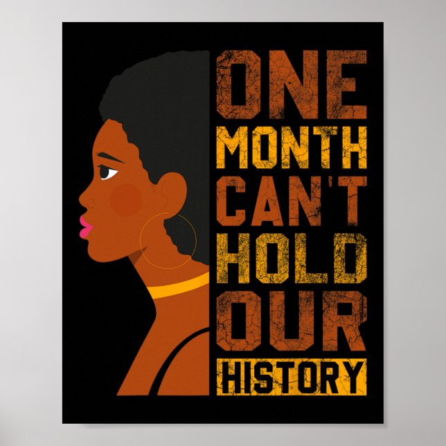 Póster Mes no puede mantener nuestra historia en la histo (Frente)