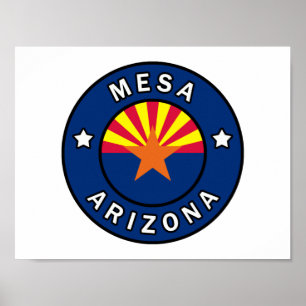 Póster Mesa Arizona