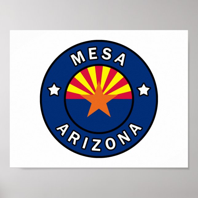 Póster Mesa Arizona (Frente)